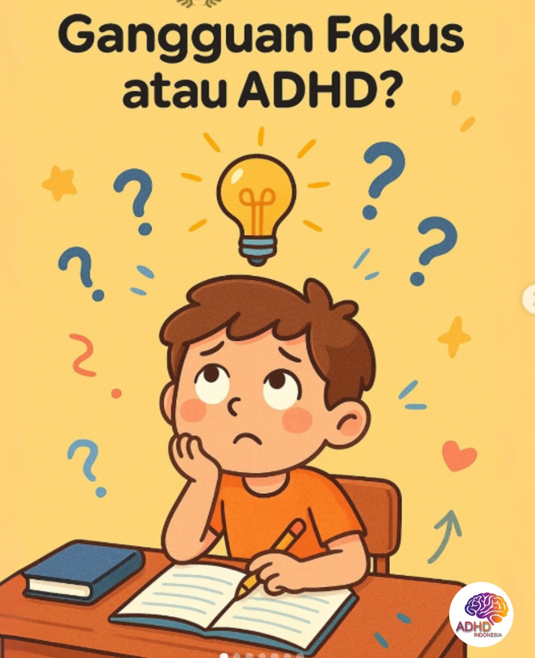ADHD dan Kesulitan Fokus Anak: Edukasi untuk Keluarga di Kabupaten Kupang