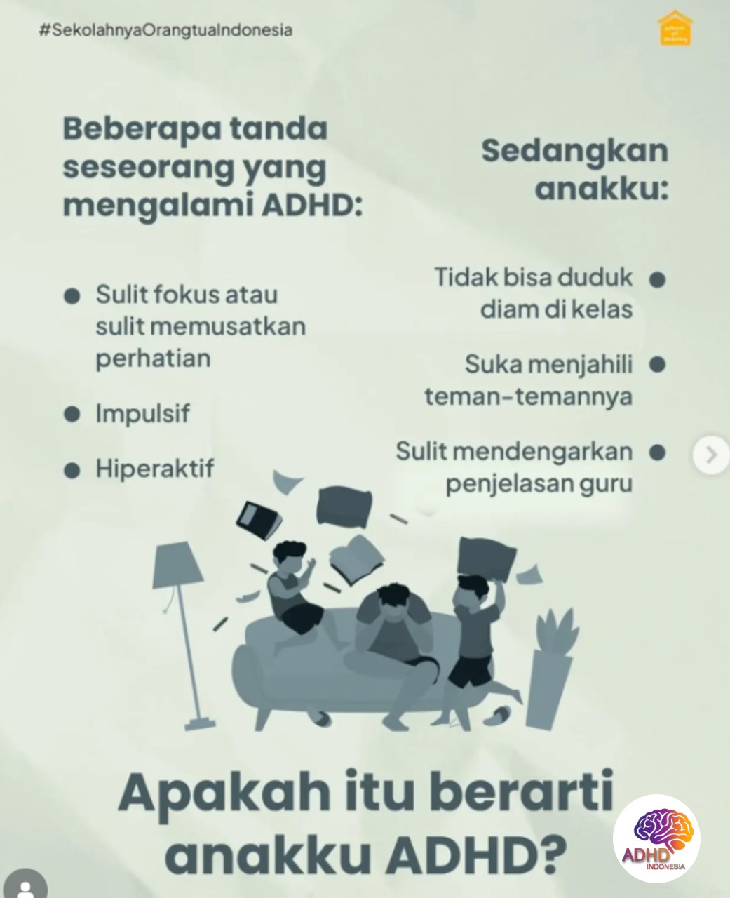 Ciri dan Gejala ADHD pada Anak Usia Dini di Kabupaten Kupang