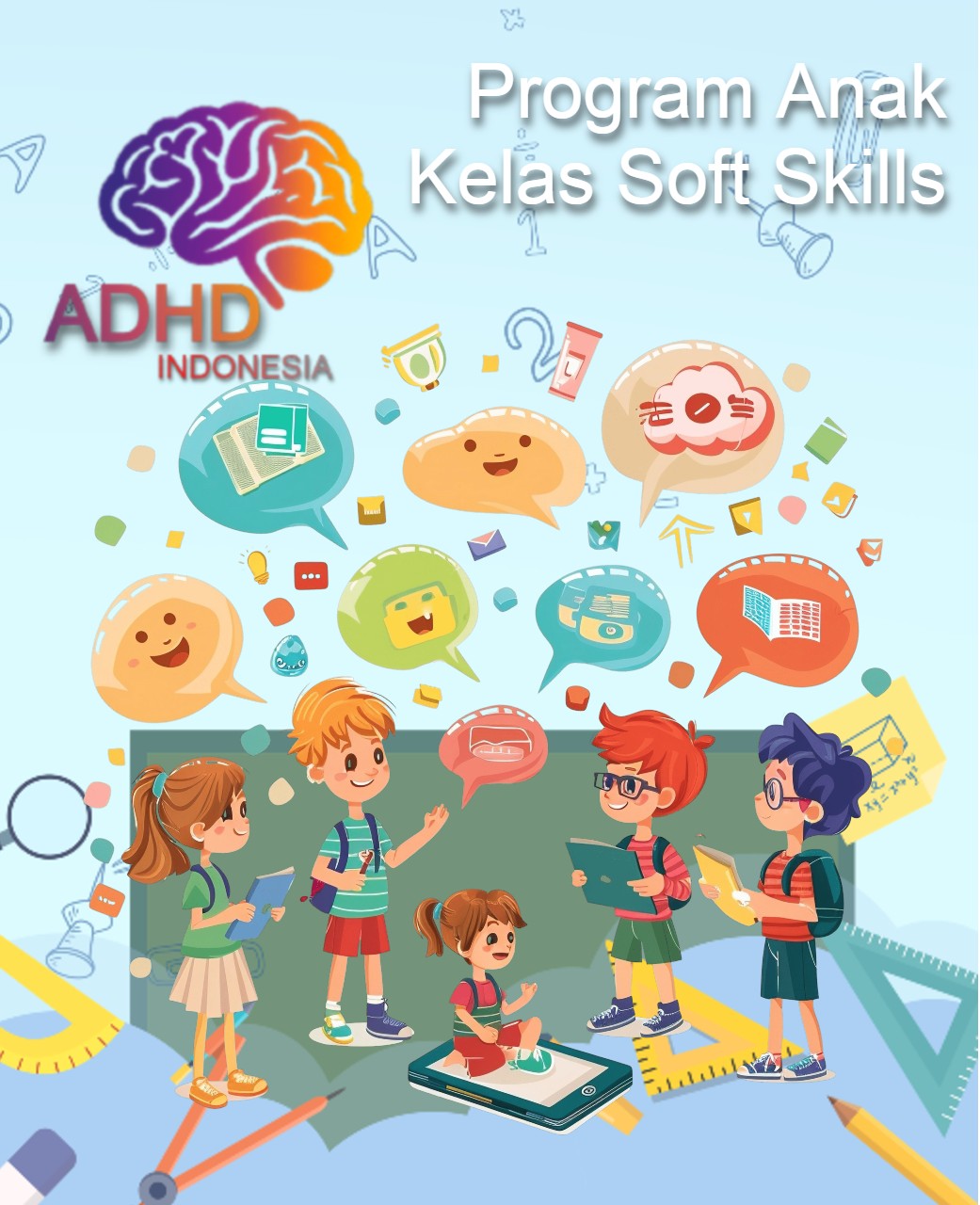 Program ADHD Indonesia Kabupaten Kupang Kelas Soft Skills Anak ADHD