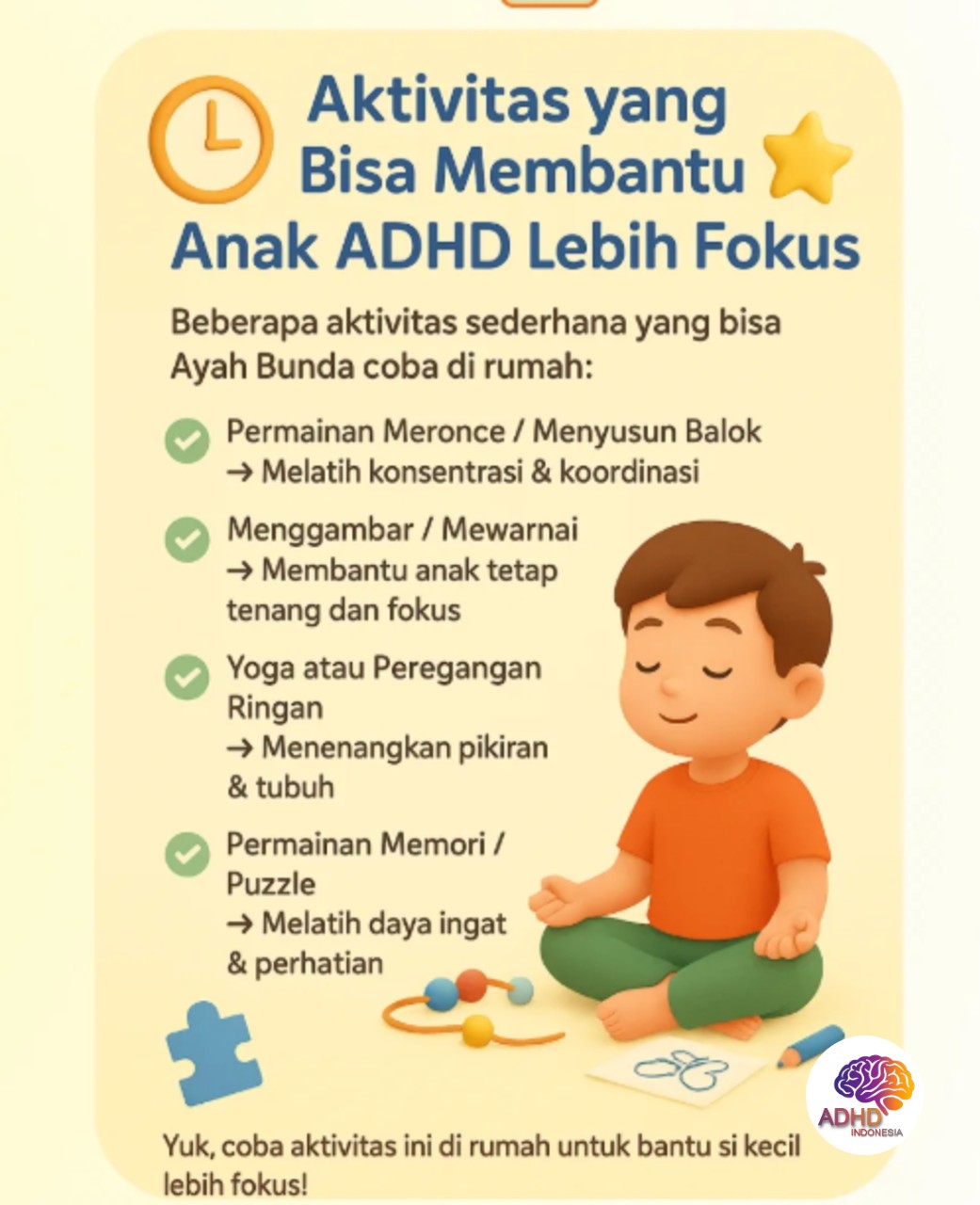 Pendekatan Edukatif yang Tepat untuk Anak ADHD di Kabupaten Kupang